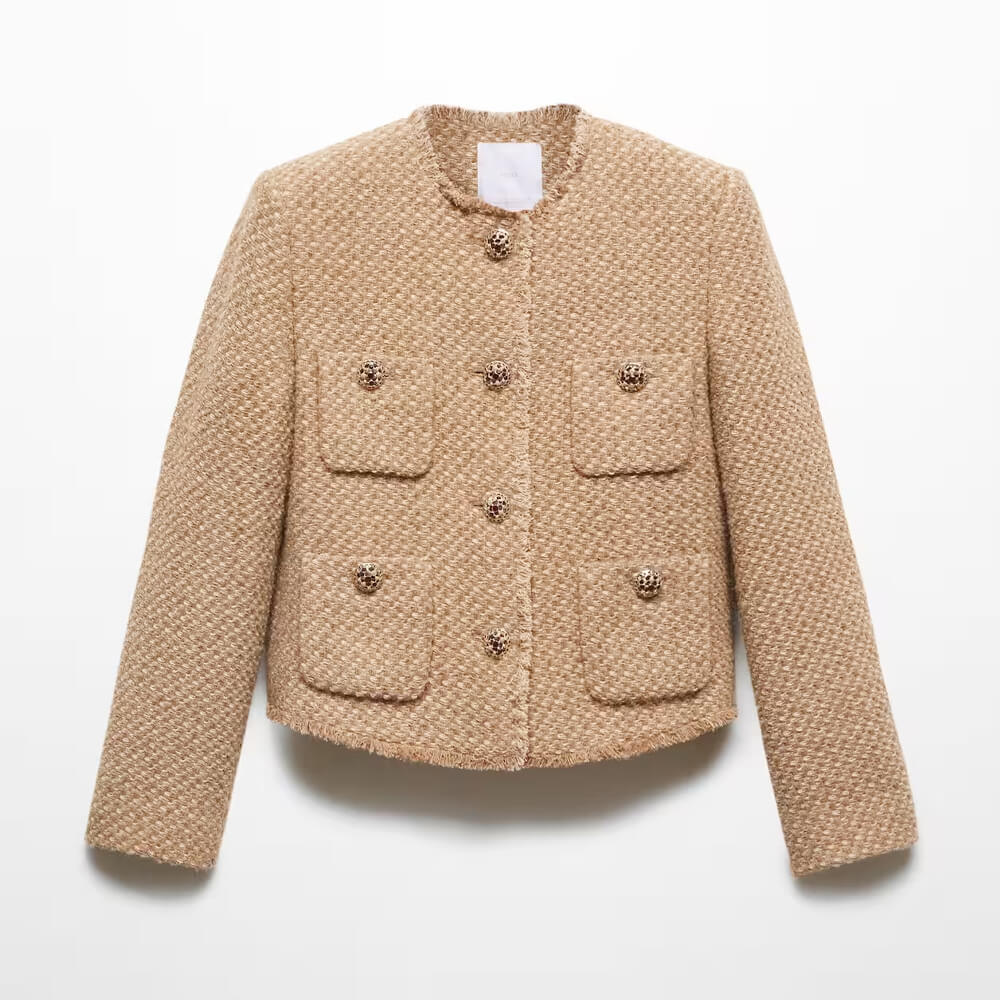 Structured wool blazer - Image 5